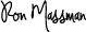 Ron Massman, Chairman of DGX, signature